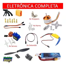 Combo Eletrônica Aeromodelo Motor A2212 1000kv Hobbygoiás