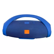 Caixa De Som Amplificada Boombox Bluetooth Portátil Black 