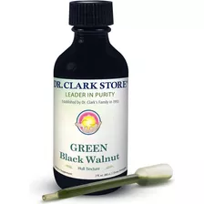 Dr Clark | Green Black Walnut Hull Tincture | 2oz | 6 Serv