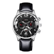 Reloj De Acero Inoxidable Imitation Mechanical Business Para