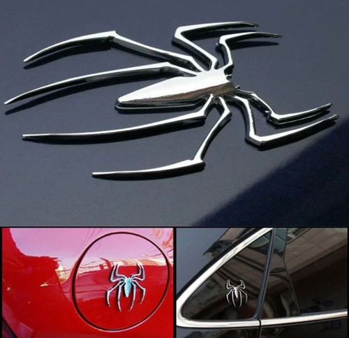 Emblema  Araa Spider  Calcomana Universal  3d Foto 8