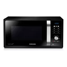 Microondas Samsung 23 Litros 800w/1050w Mg23f3k Negro Grill