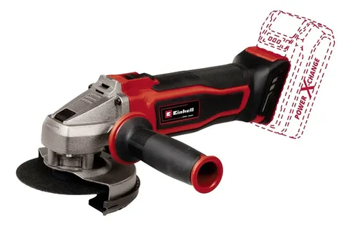 Amoladora Angular Einhell Inalámbrica Te-ag 18/115 Q Li Solo Color Rojo 50 Hz