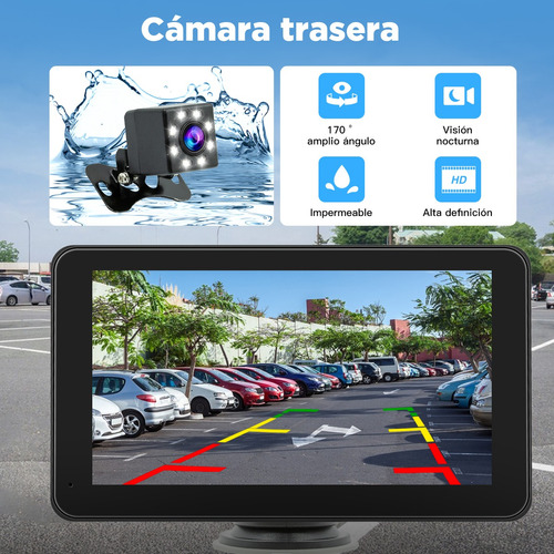 Estreo Inalmbrico 7  Carplay Y Android Auto Bt Fm Cmara Foto 7