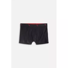 Cueca Cont. Boxer Algodao Preto