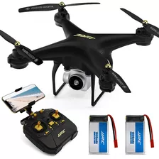 Drone Jjrc Bellwether H68 Con Cámara Hd B/n 2 Batería