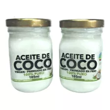 Aceite De Coco Caja Por 24 Unidades De 105 Ml Frasco Vidrio