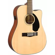 Fender 0970193021 Cd-60sce Guitarra Docerola 12 Cuerdas