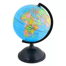 Globo Terraqueo Plastico Giratorio 360+base 20 Cm Alta Calid