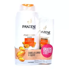 Shampoo Pantene 700+200 Fuerza Y Reconstruccion