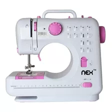 Maquina De Coser Casera Nex Ne-cs141w-m, De 12 Puntadas 