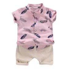 Roupa Mauricinho Conjunto Infantil Temático Menino Floral