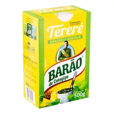 Erva Tereré Barão De Cotegipe Abacaxi Com Hortela Caixa 500g