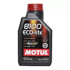 Aceite Motor Sintético 100% 5w30 Motul Eco - Lite Litro