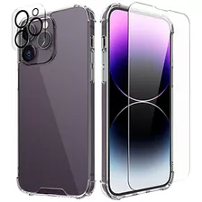 Funda 3 En 1 Para iPhone 14 Pro Max iPhone 14 Pro Max-clear