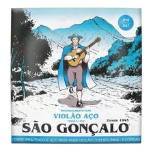 Encordoamento Cordas Violão Aço Bolinha 010 047 São Gonçalo