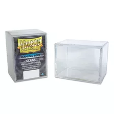 Deck Box Gaming Strong 100+ Dragon Shield Clear Magic Yugioh