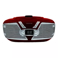 Sylvania Retro Style Portable Cd Boombox Con Radio - Cd De C