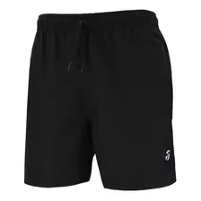 Short De Baño Topper Slim Con Bolsillos Hombre Negro