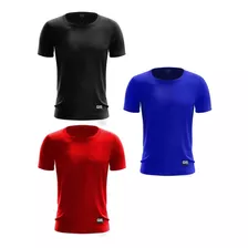 Pack X 3 Remeras Manga Corta Camiseta Deportiva Hombre G6