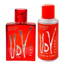 Kit Ulrich De Varens Udv Flash Edt 100ml + Desodorante Bs