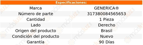 1- Chapa Tapa Caja Derecho Fiat Strada 2005/2014 Generico Foto 2