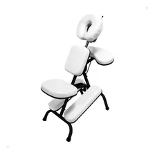Cadeira Massagem Shiatsu Quick Massage Dobrável Legno Estrutura Branca Cor Branco