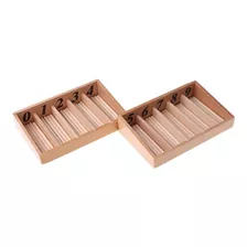 Montessori Caja De Husillo De Madera 45 Husillos Mathematics