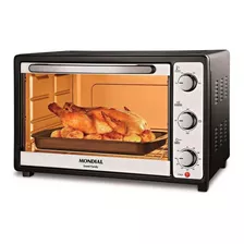 Forno Elétrico Grand Family Ii 52 Litros Preto Fr-52 Mondial Cor Prateado 220v