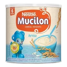 Cereais Infantil Nestlé Mucilon Arroz Em Lata 400 G