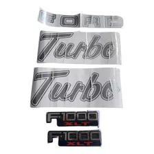 Emblemas Ford F-1000 Xlt Adesivos Turbo E Ford Confira 