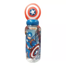 Vaso / Botella Plástico 560ml Capitan America Marvel Oficial