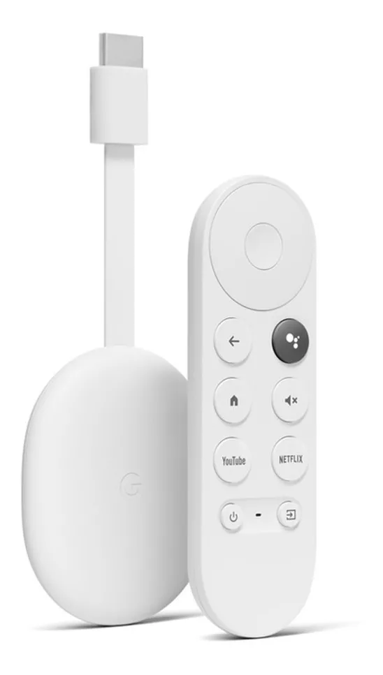 Chromecast With Google Tv  De Voz 4k 8gb  Snow 2gb Ram