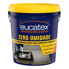 Aditivo Zero Umidade 3,6l Impermeabiliza Concretos Argamassa