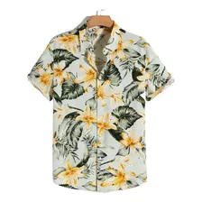 Camisa Hawaiana Hombre Estampado Hc 04