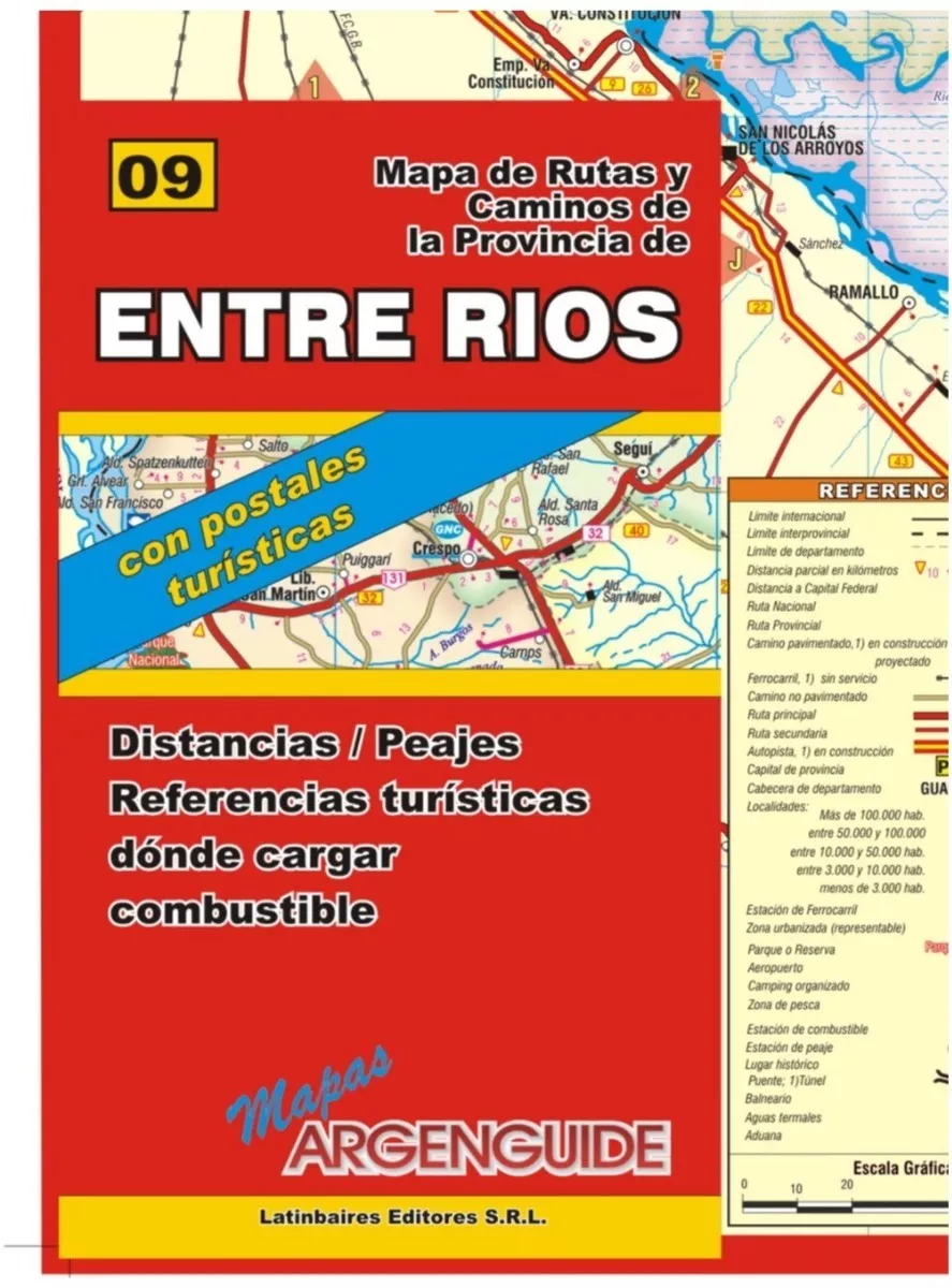 Mapa De La Provincia De Entre Ríos