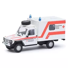 Carro Colección Mb G Red Cross White 1:87 Disponible Ya