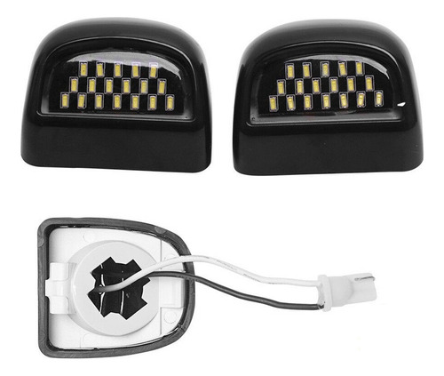 Luz Led De Matrcula Bumper Para Silveradogmc Sierra 1500 Foto 3