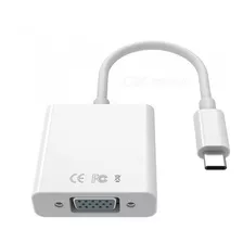 Adaptador Usb-c 3.1 Tipo C A Vga Macbook Monitor Proyector