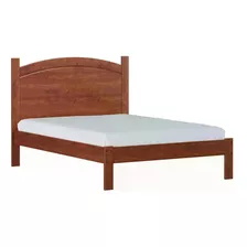 Cama Casal Madeira Maciça 1159t Bronze Imbuia Fnt Imbuia