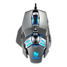 Mouse Gamer Cableado T-wolf V10 6400dpi Peso Ajustable