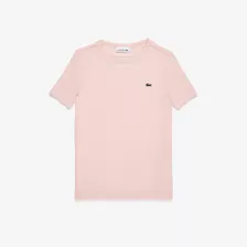 Remera Lacoste Estilo Casual Manga Corta Para Mujer