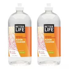 Limpiador De Pisos Better Life, Citrus Menta, 32onzas (paque