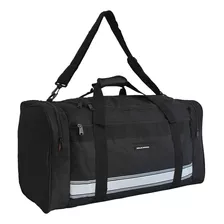 Mala Grande Masculina Bolsa Espaçosa De Mao E Ombro Cor Preto 0923