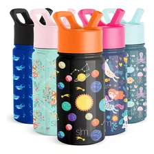 Botella De Agua Niños Tapa De Pajita | Vasos Reutiliza...