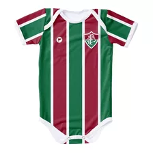 Body De Bebê Do Fluminense Com Proteção Uv Oficial