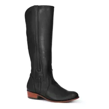 Bota Country Montaria Couro Floater Feminina Silverado Preta