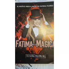 Programa De Mano Fatima Teatro Astral