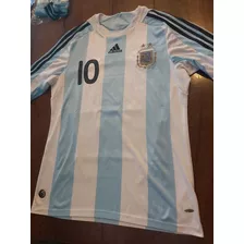 Camiseta Argentina 2008/09 #10 Riquelme