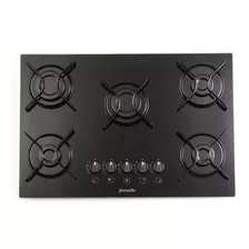 Fogão Cooktop Gás Fornello For05pr Preto 127v/220v